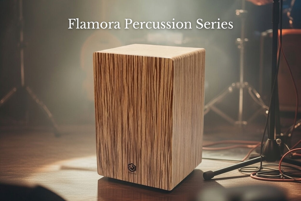 Flamora Percussion Series – Acoustic Cajón with Carry Bag