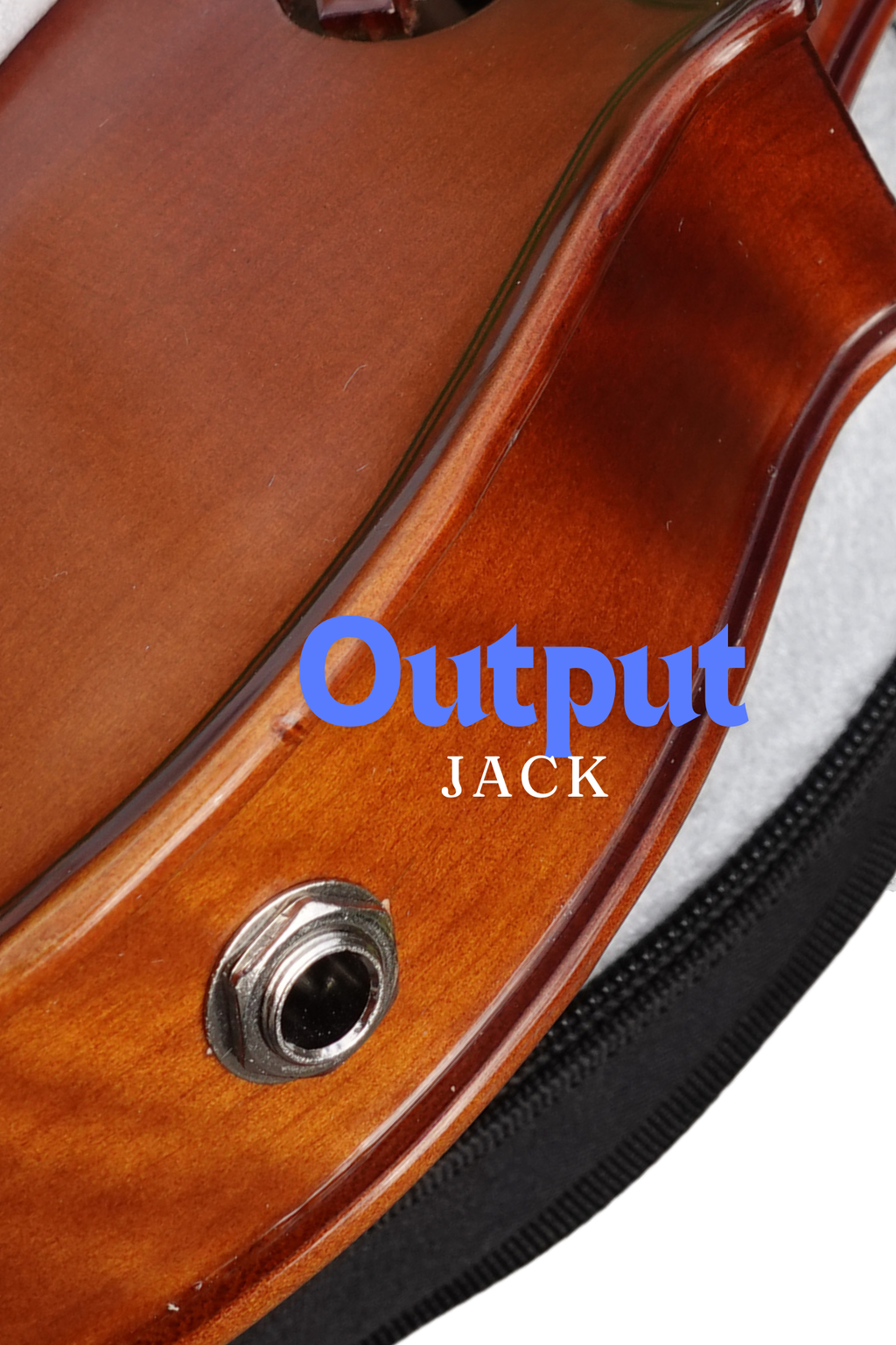 Artisan Series – Stradivari Model (Classic Brown) – Full Size Beginner Violin Outfit - Electric/Acoustic