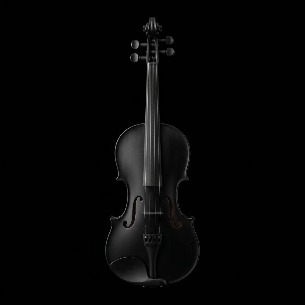 Armone Artisan Acoustic & Electric Violin & Accessories Set (Metallic Black) –  Adult Full Size (4/4) - Advanced