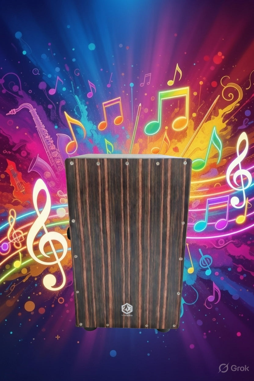 Armone Melvora Series – Premium Acoustic Cajón with Carry Bag