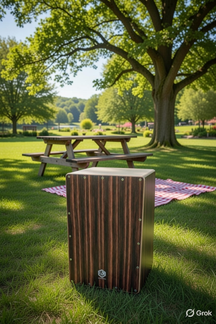 Armone Melvora Series – Premium Acoustic Cajón with Carry Bag