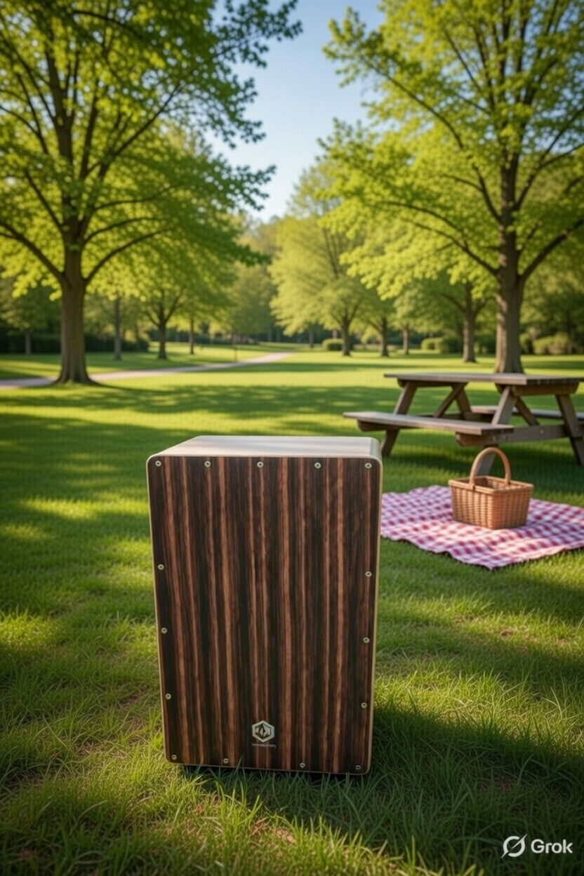 Armone Melvora Series – Premium Acoustic Cajón with Carry Bag