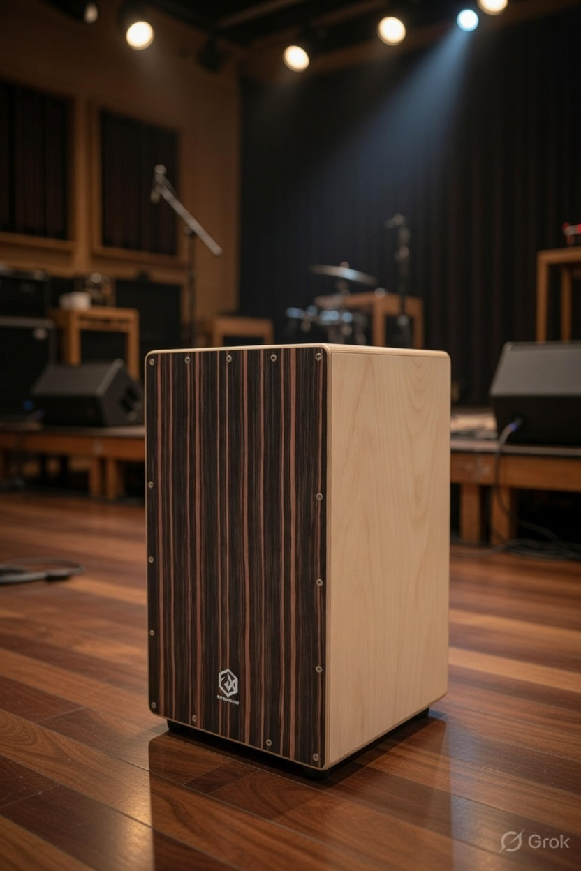 Armone Melvora Series – Premium Acoustic Cajón with Carry Bag