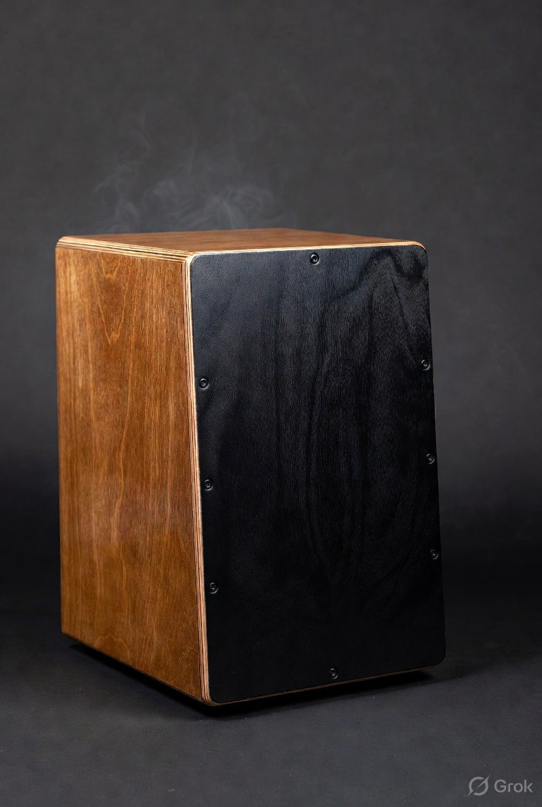 Solvane Rhythm Works – Artisan Groove Cajón with Padded Travel Case