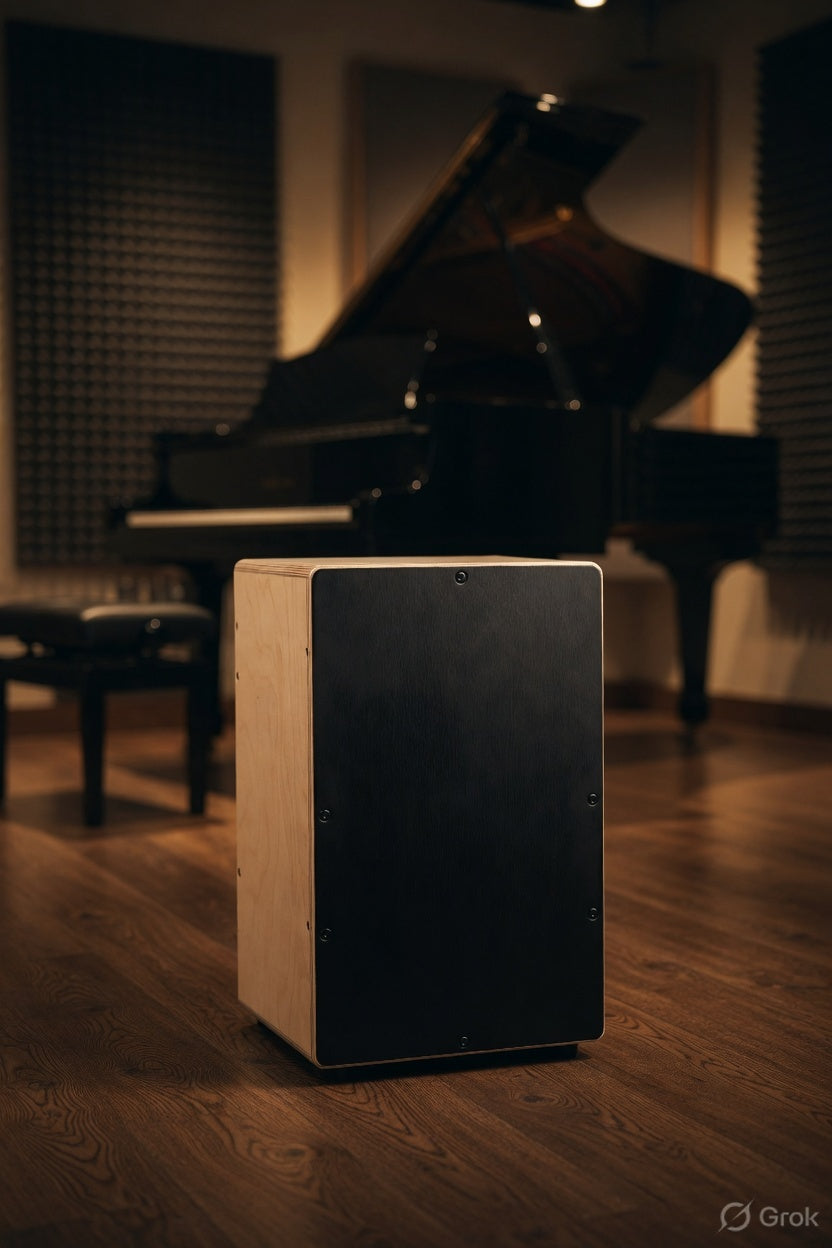 Virelli PulseCraft Series – Studio Tone Cajón with Deluxe Carry Bag